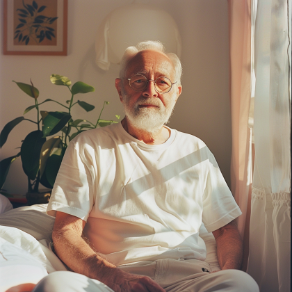 dario1493_elder_man_german_type_sitting_on_the_bed_handsome_nic_7a47f3e5-cd18-4e5d-8267-e46158928457